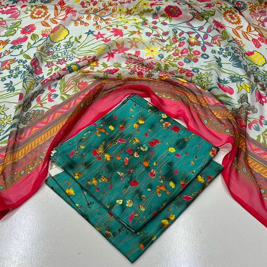 Lawn 3PC – Chiffon Dupatta – D-116